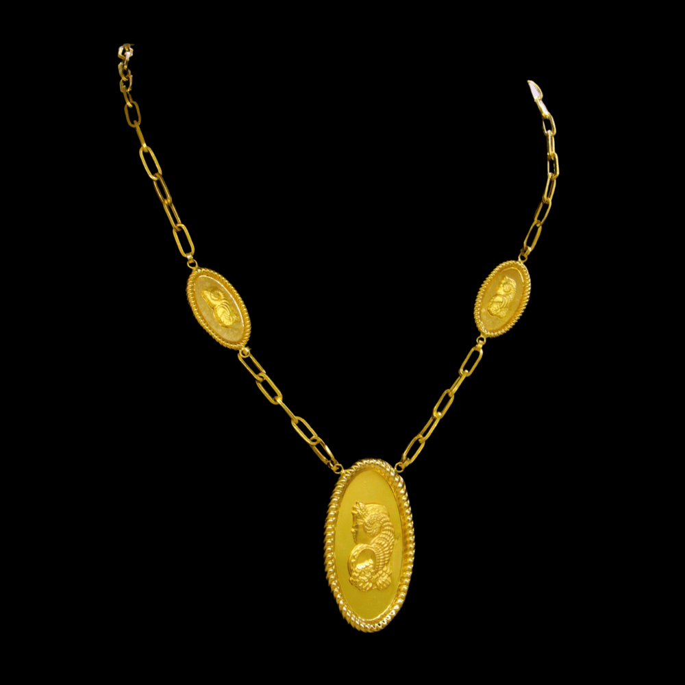 21K Gold Necklace 