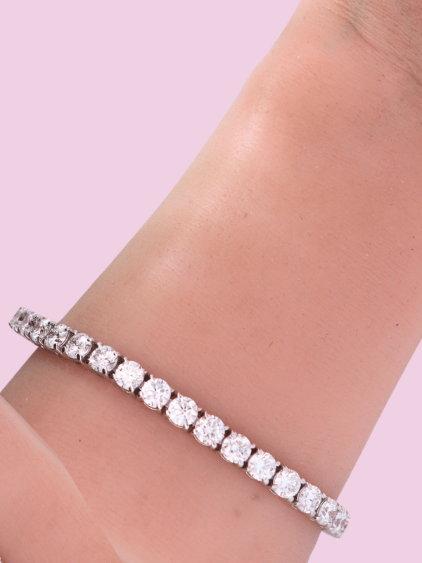 Lab-Diamond Bracelet    