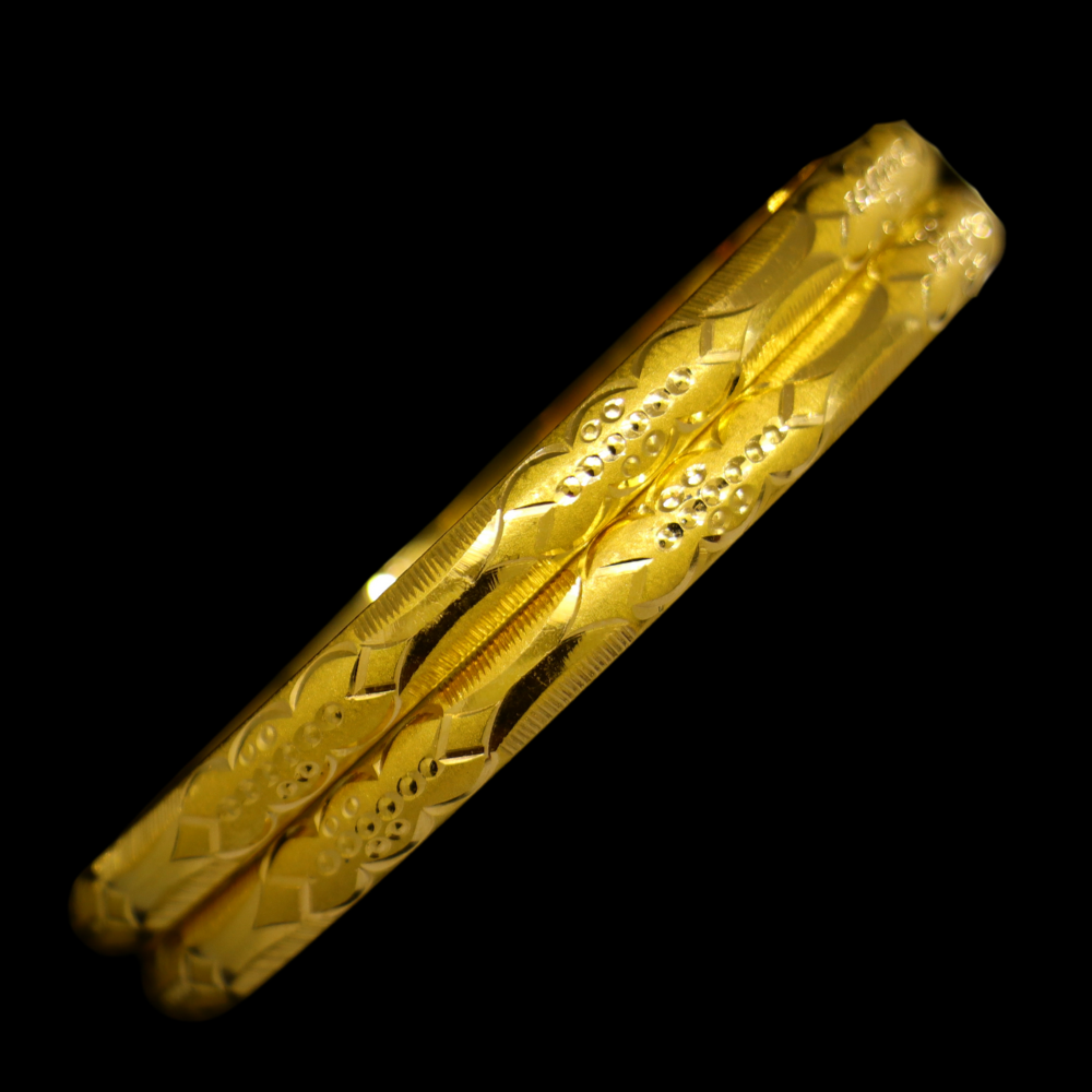 21K Gold Bangle Set (M)