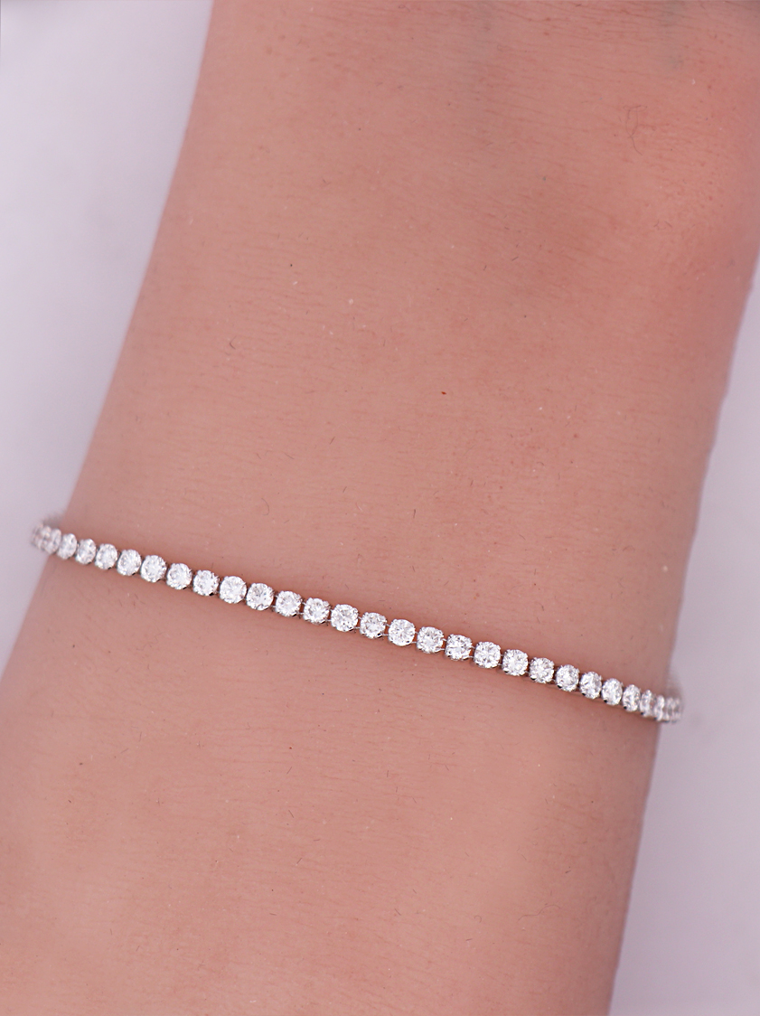Lab-Diamond Bracelet 