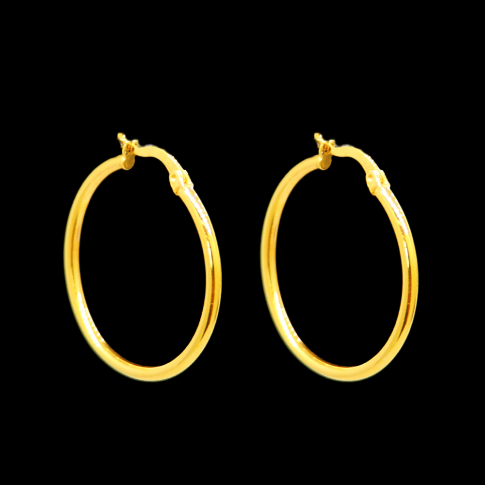 21K Gold Earrings    