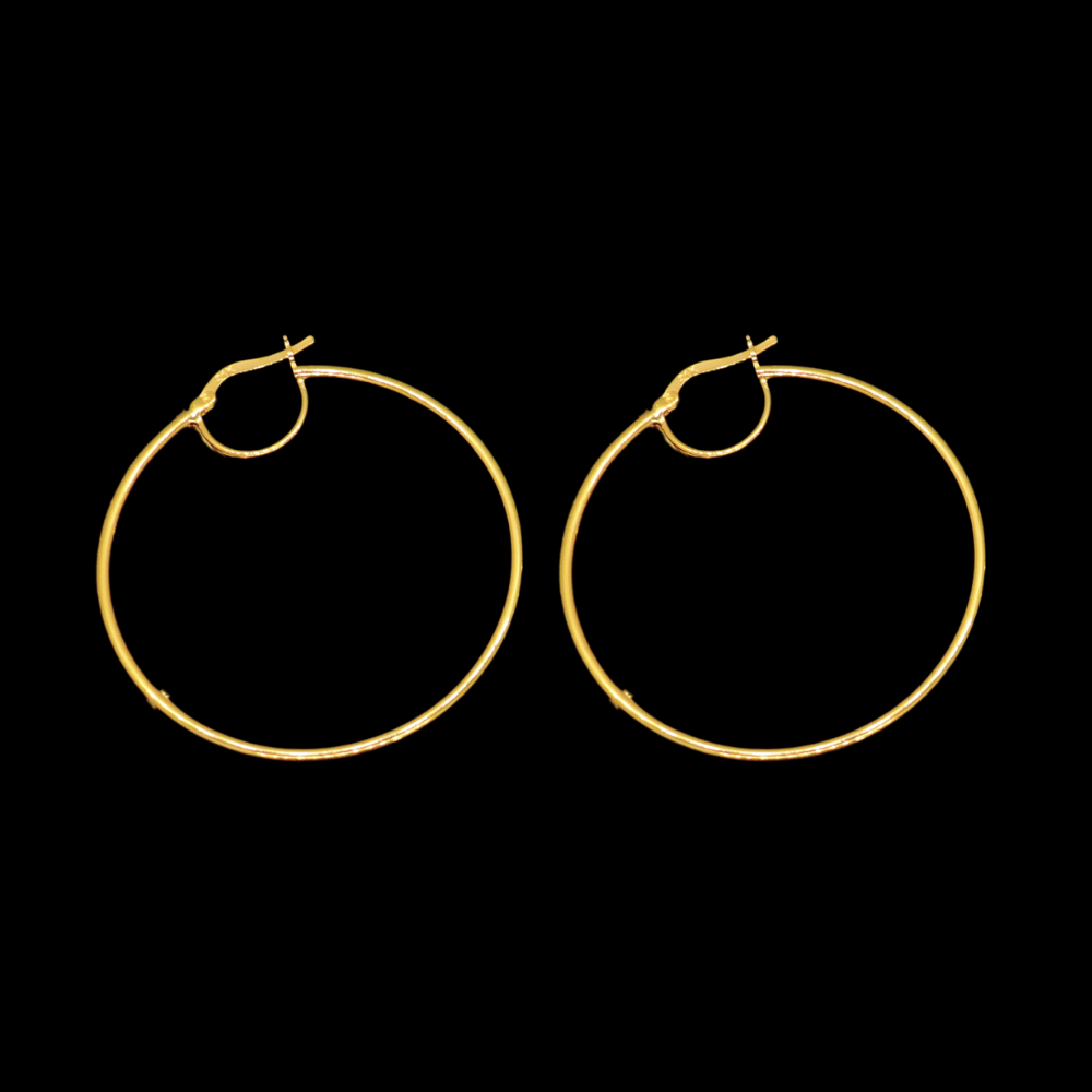 21K Gold Earrings      