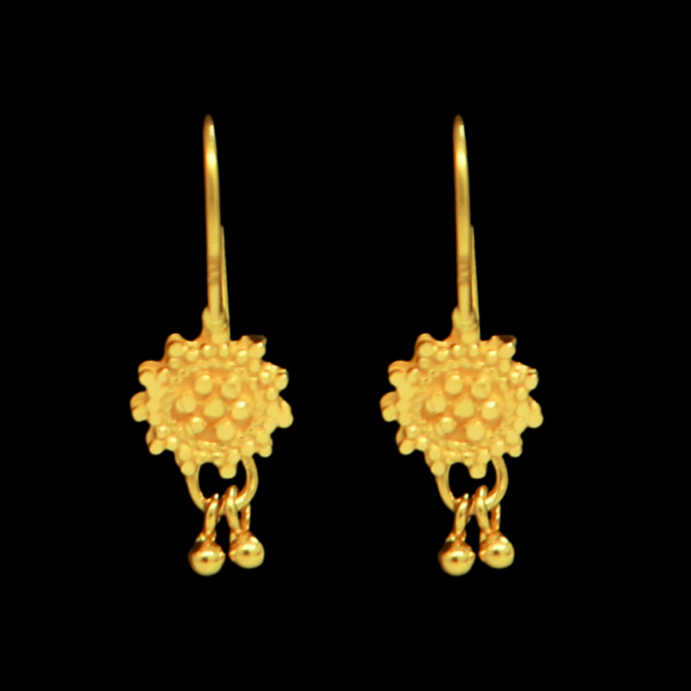 22K Gold Earrings        