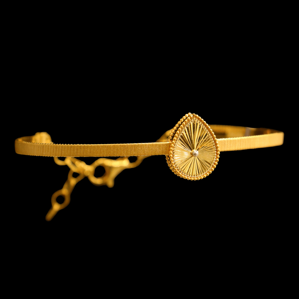 22K Gold Bangle Bracelet