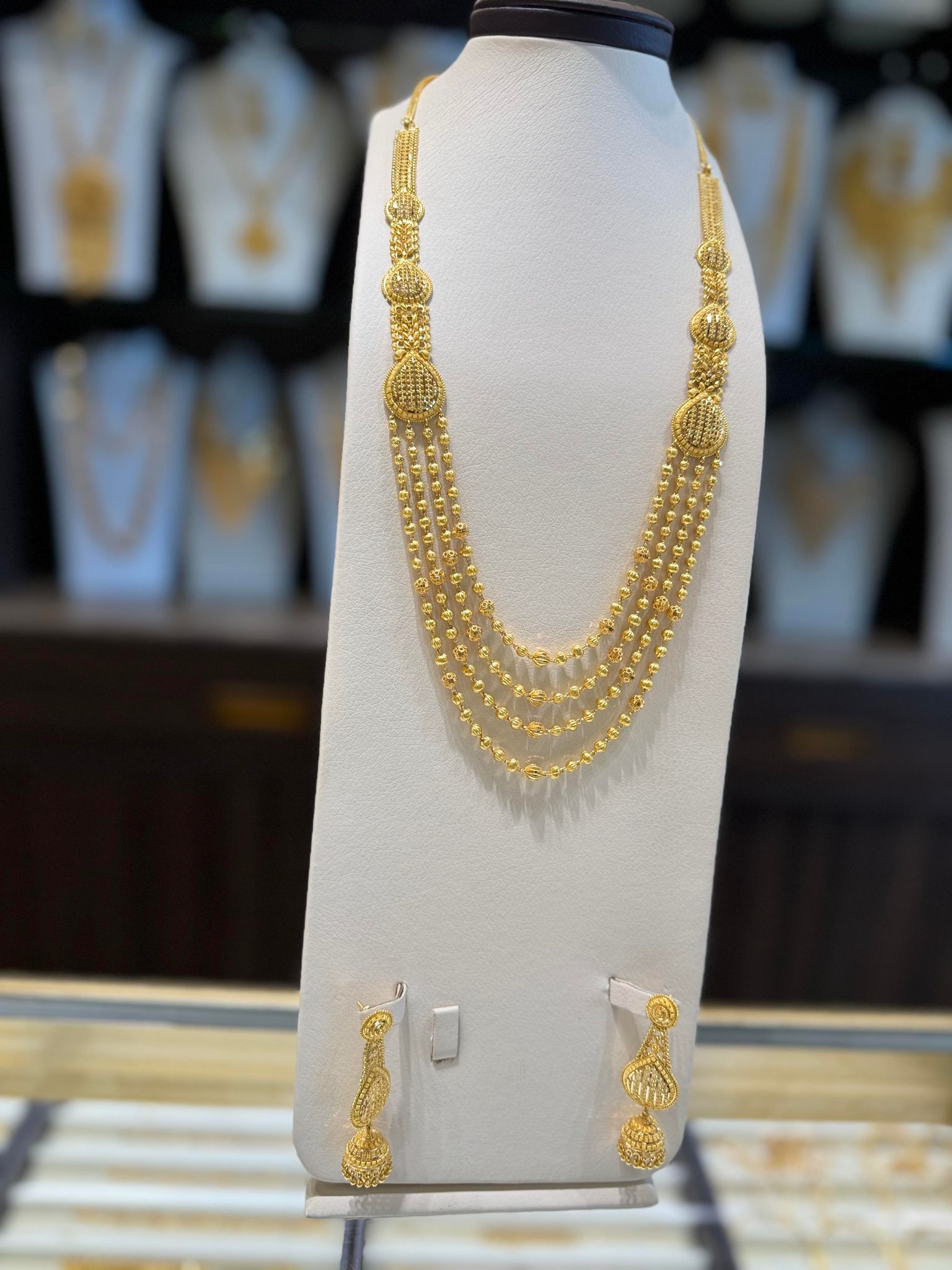 22K Gold Necklace Set