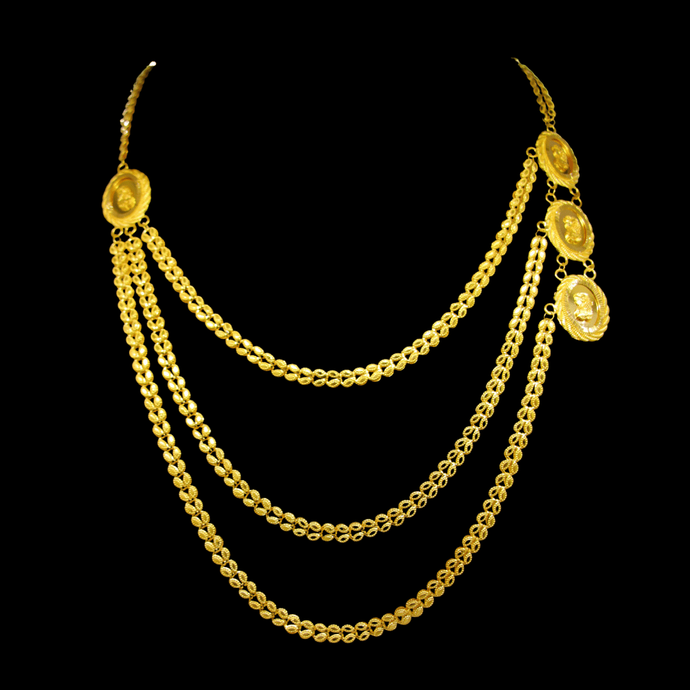 21K Gold Necklace  