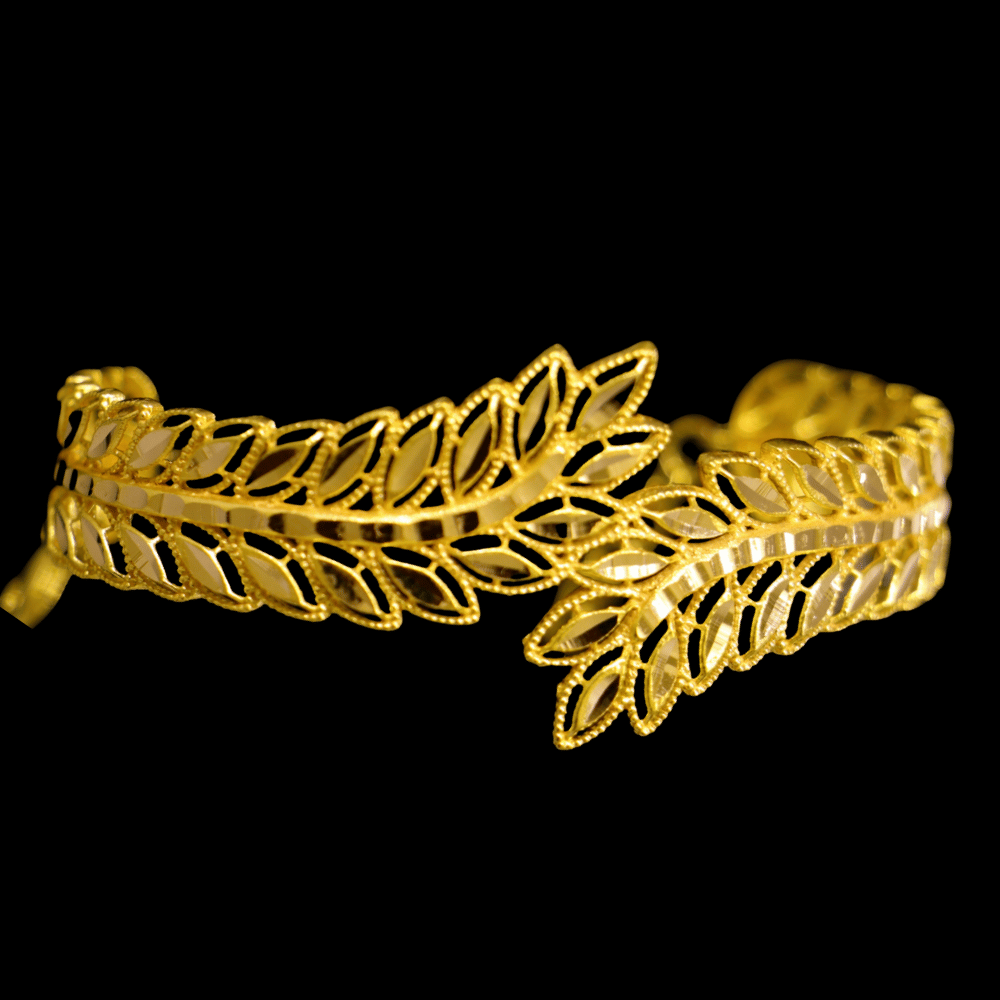 21k Gold Bangle Bracelet