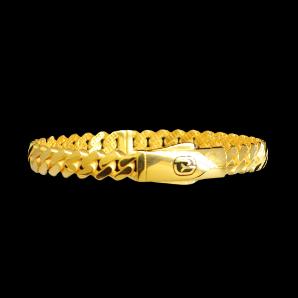 21K Gold Bangle Bracelet 