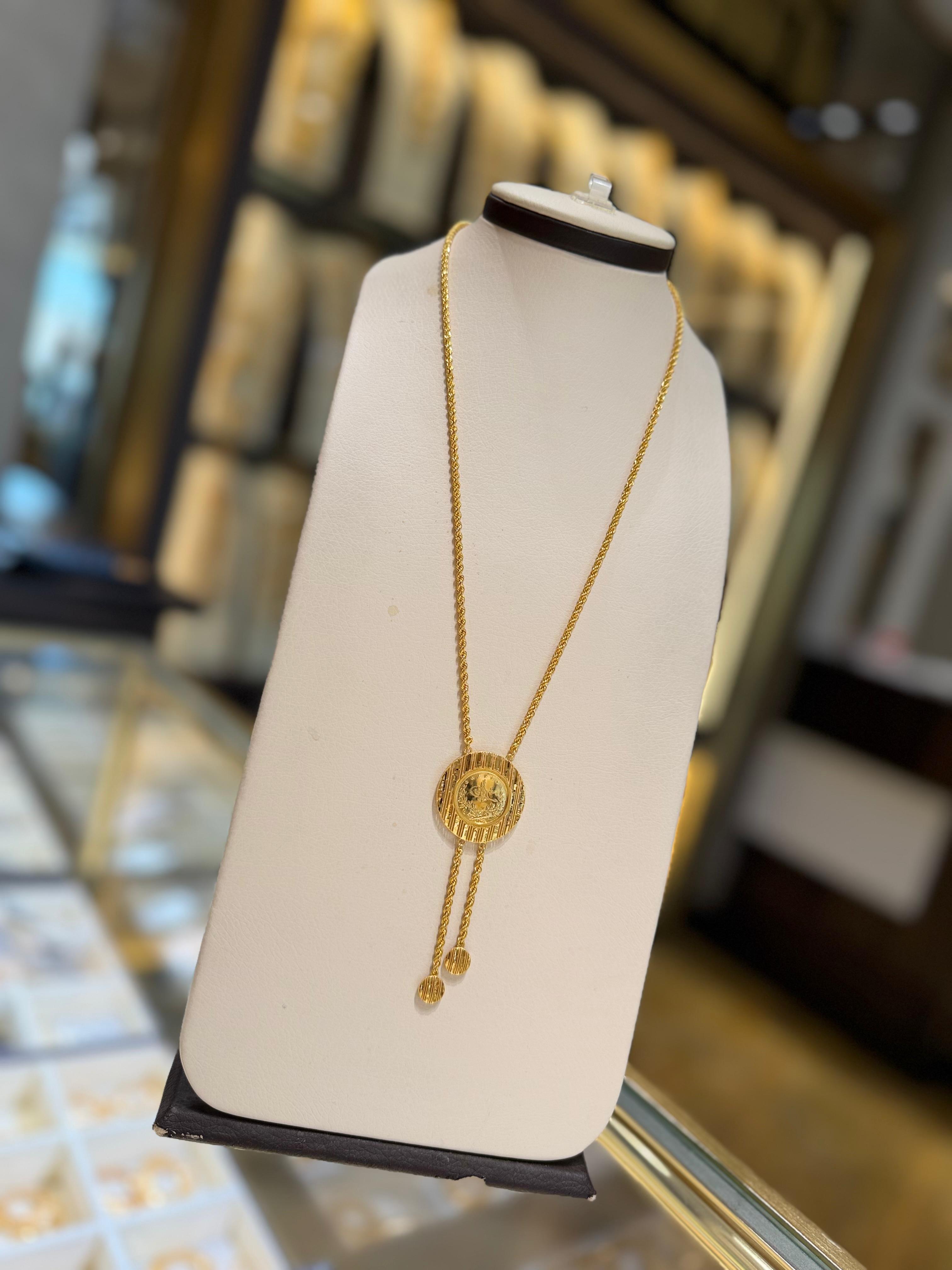 21K Gold Necklace  