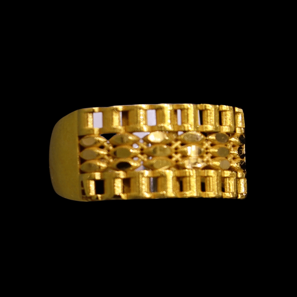 21K Gold Ring | -4 1/2 | SW30007.9