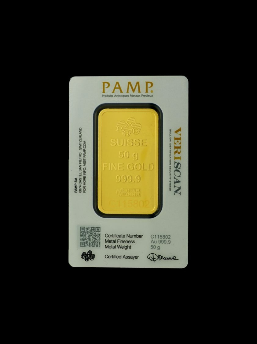 50G 24K Pamp Bar