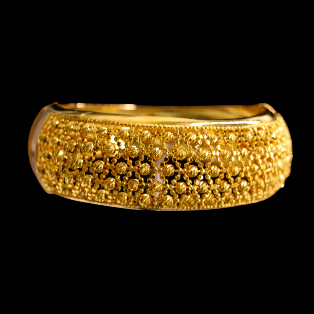 21K Gold Himo Bangle Bracelet 