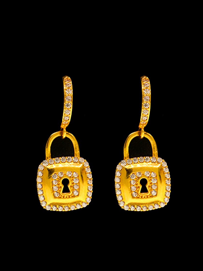 21K Gold Earrings