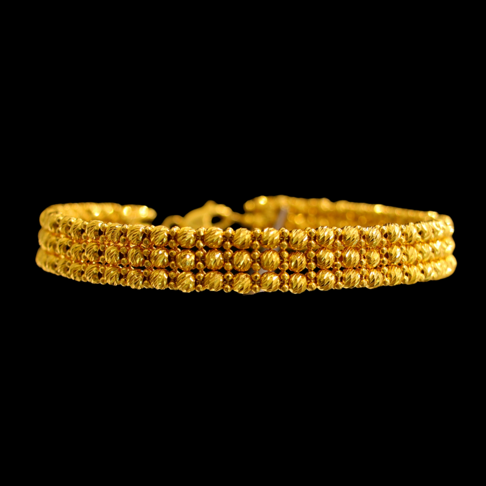21K Gold Bangle Bracelet  