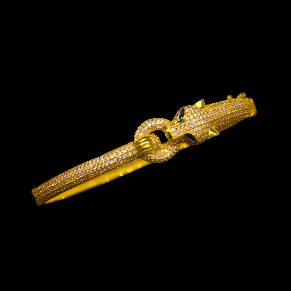 21k Gold Bangle Bracelet