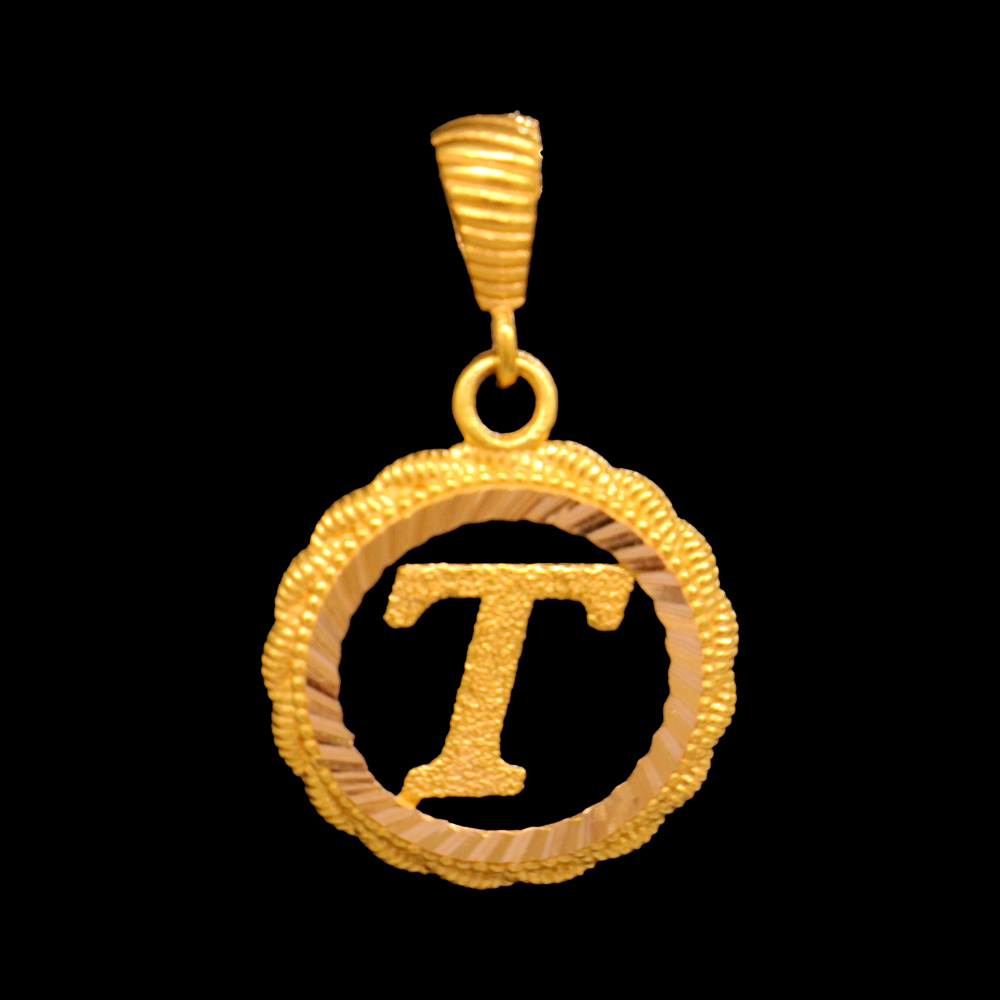 21K Gold Pendant