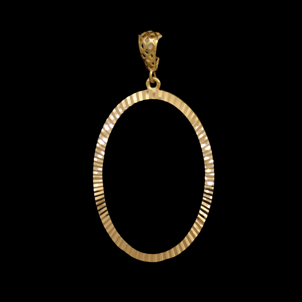 21K Gold Ounce Frame    