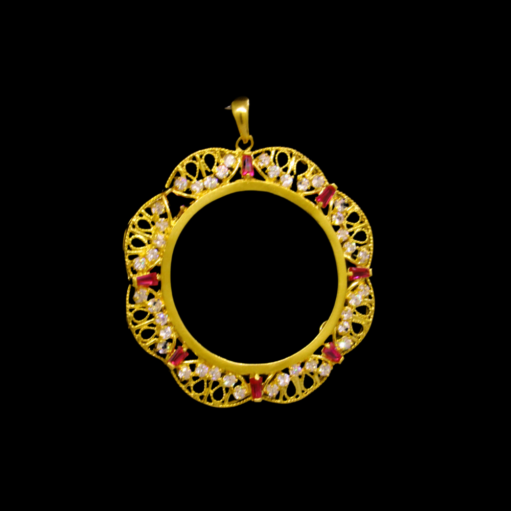 21K Gold Mokamas Frame