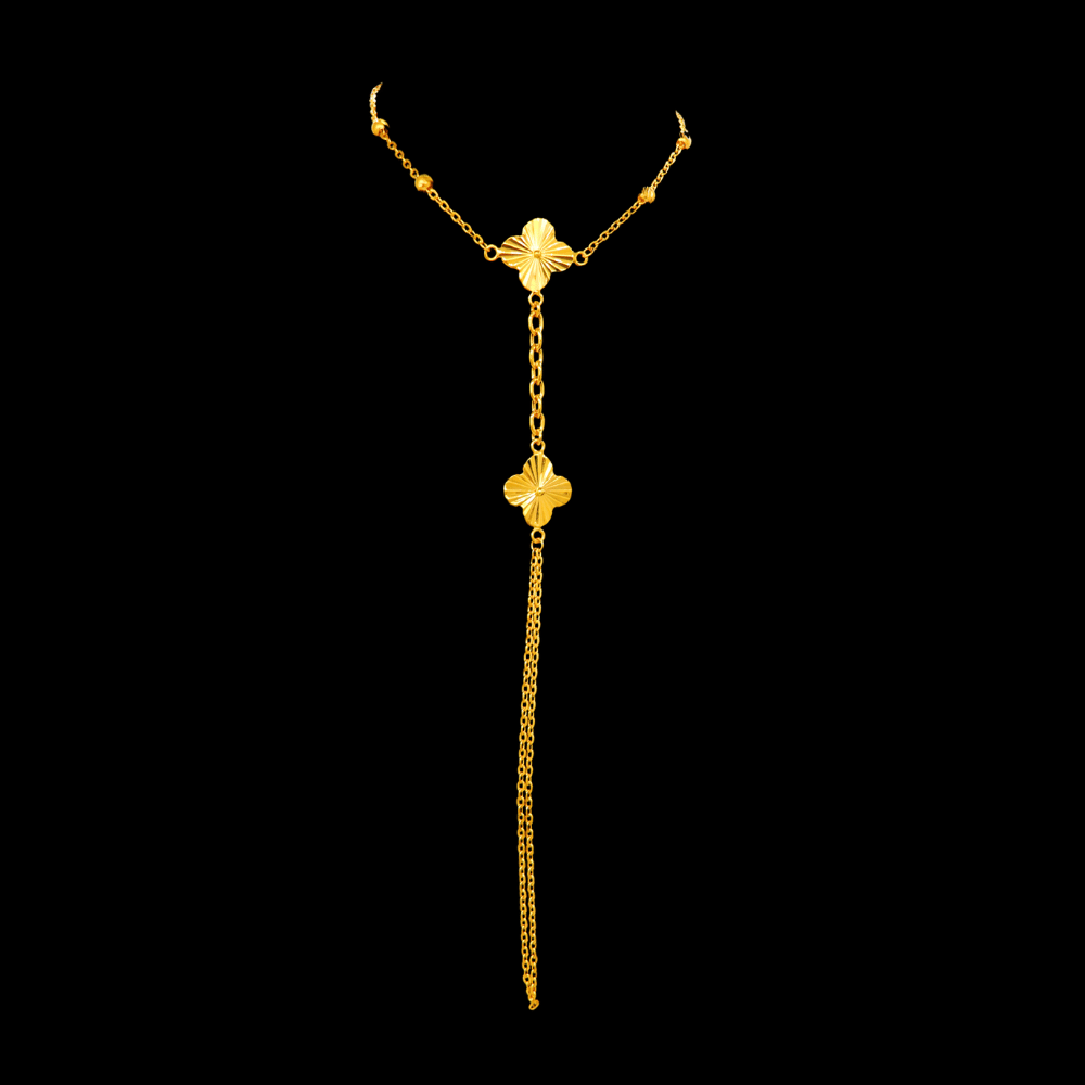 21K Gold Hand Bracelet    