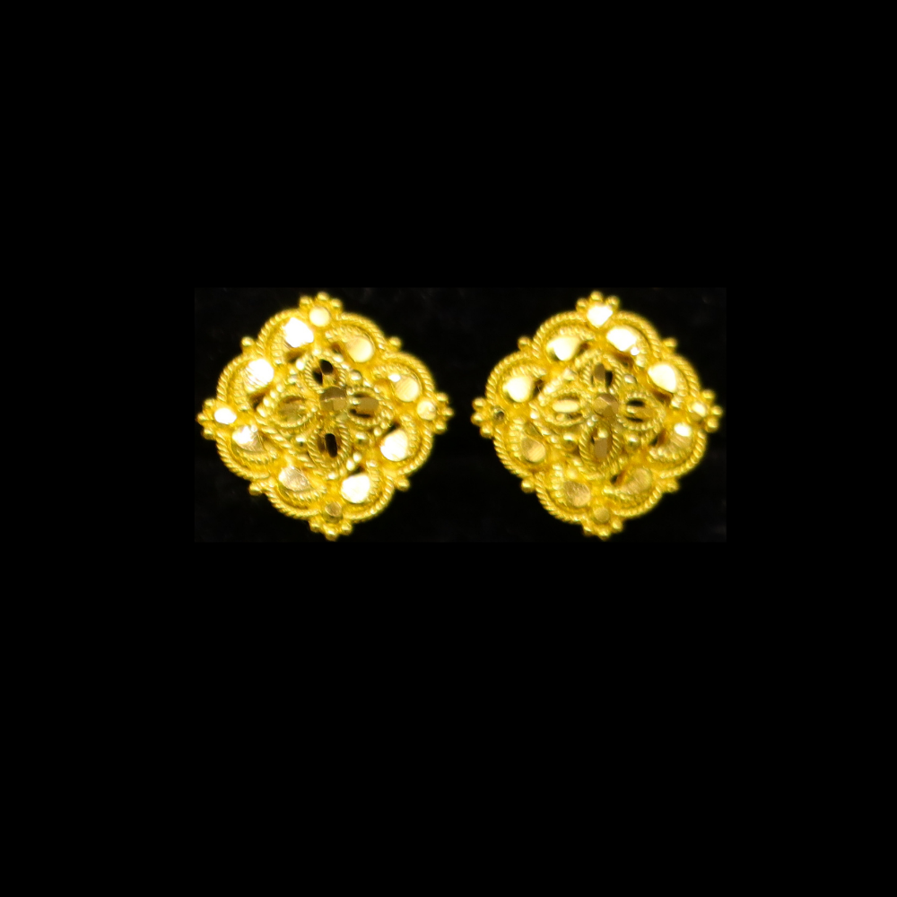 22K Gold Earrings    