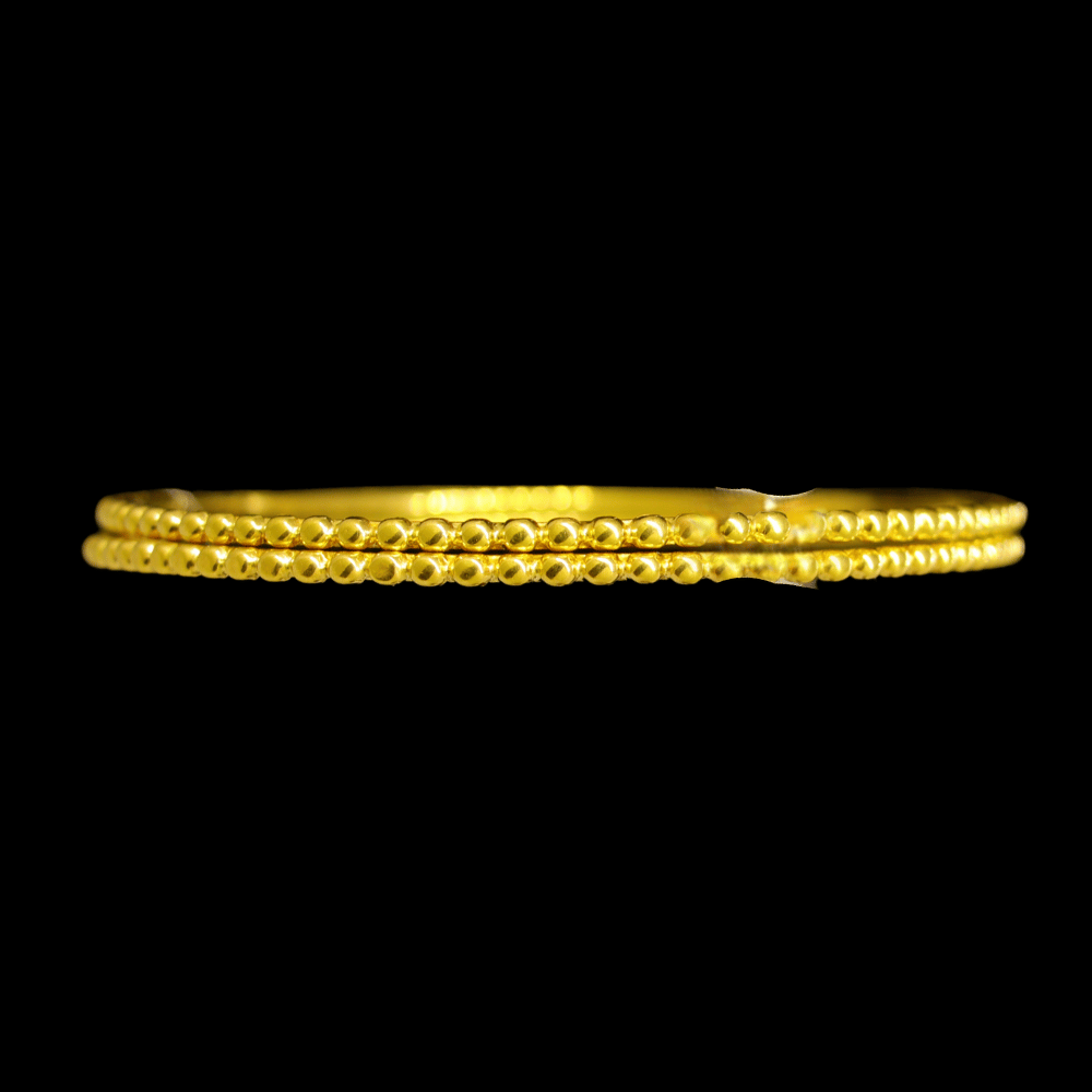 21K Gold Bangle Set (M) 