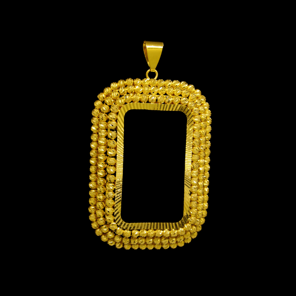 21K Gold Ounce Frame  