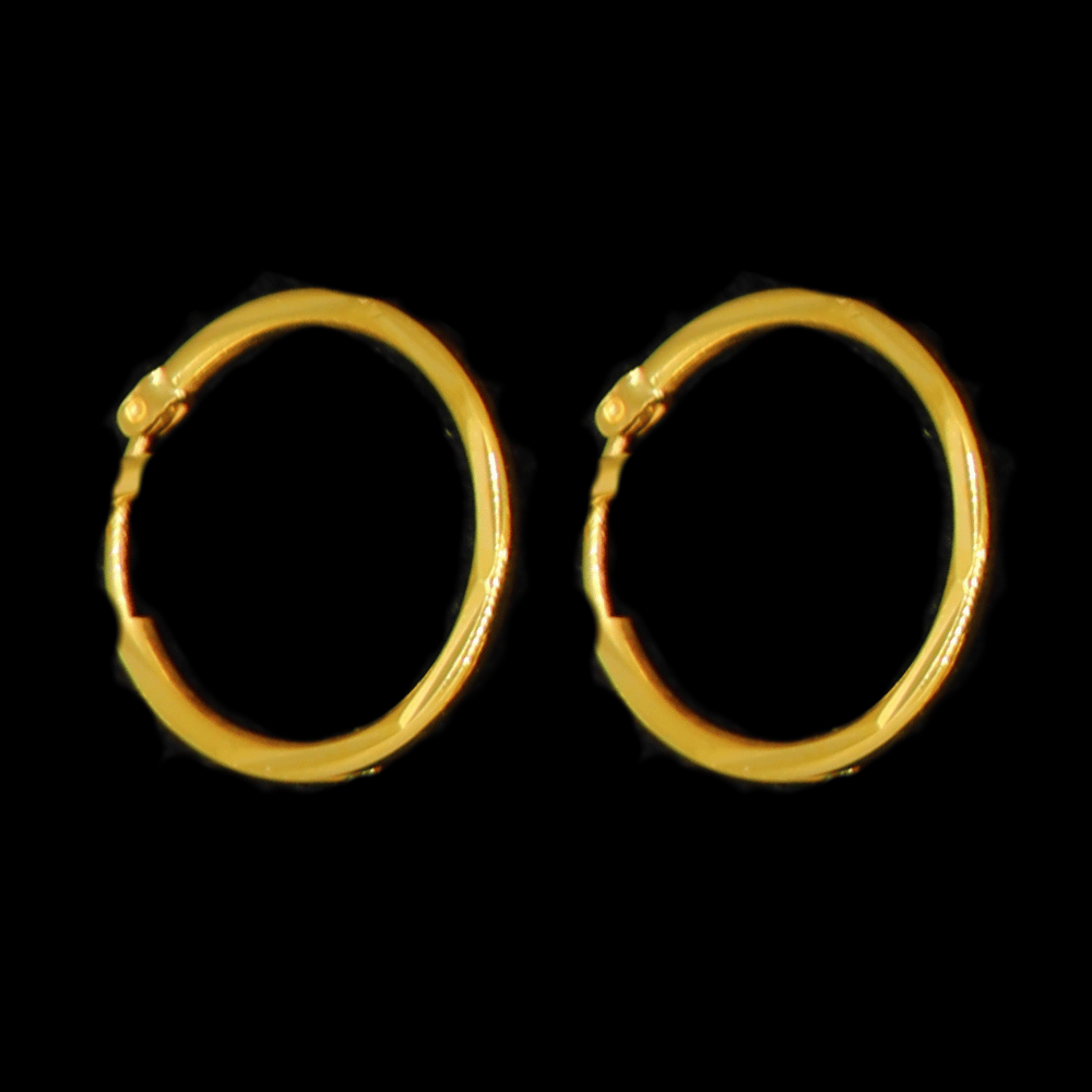 21K Gold Earrings      