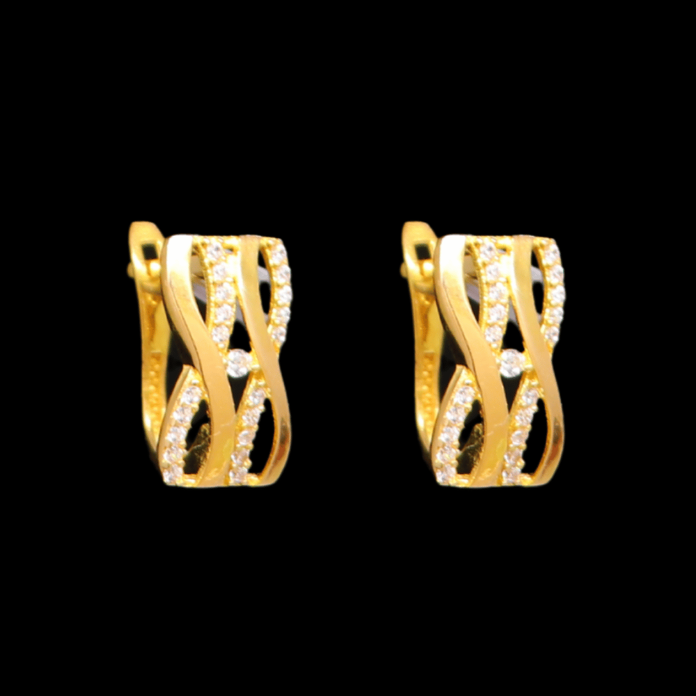 21K Gold Earrings     