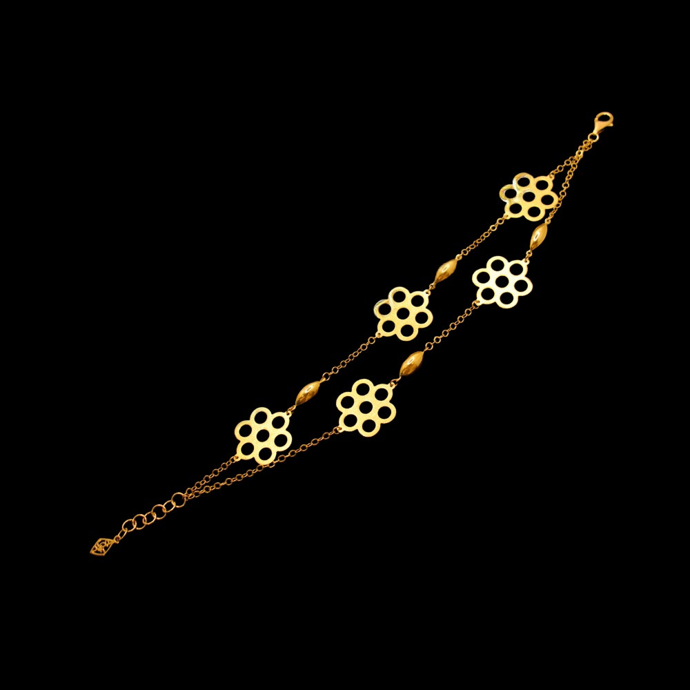 21K Gold Anklet  