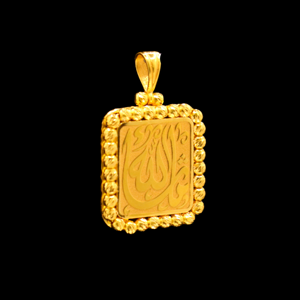 21k Gold Pendant    