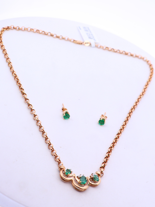 Diamond Necklace Set    