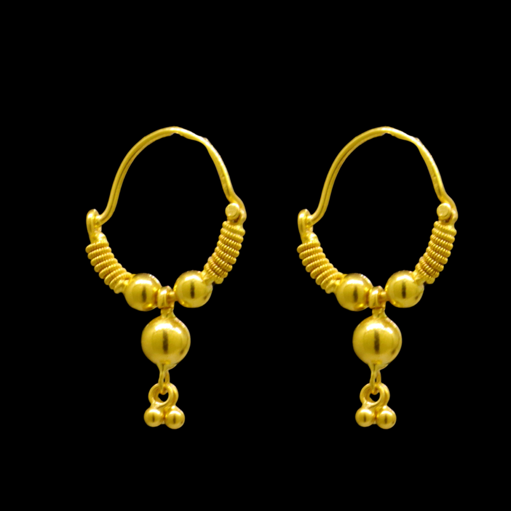 22K Gold Earrings