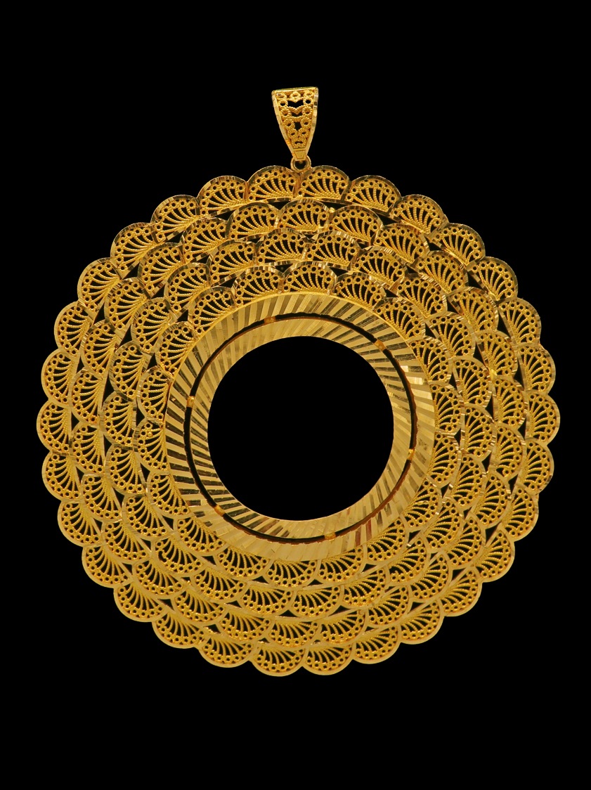 21K Gold Mokamas Frame