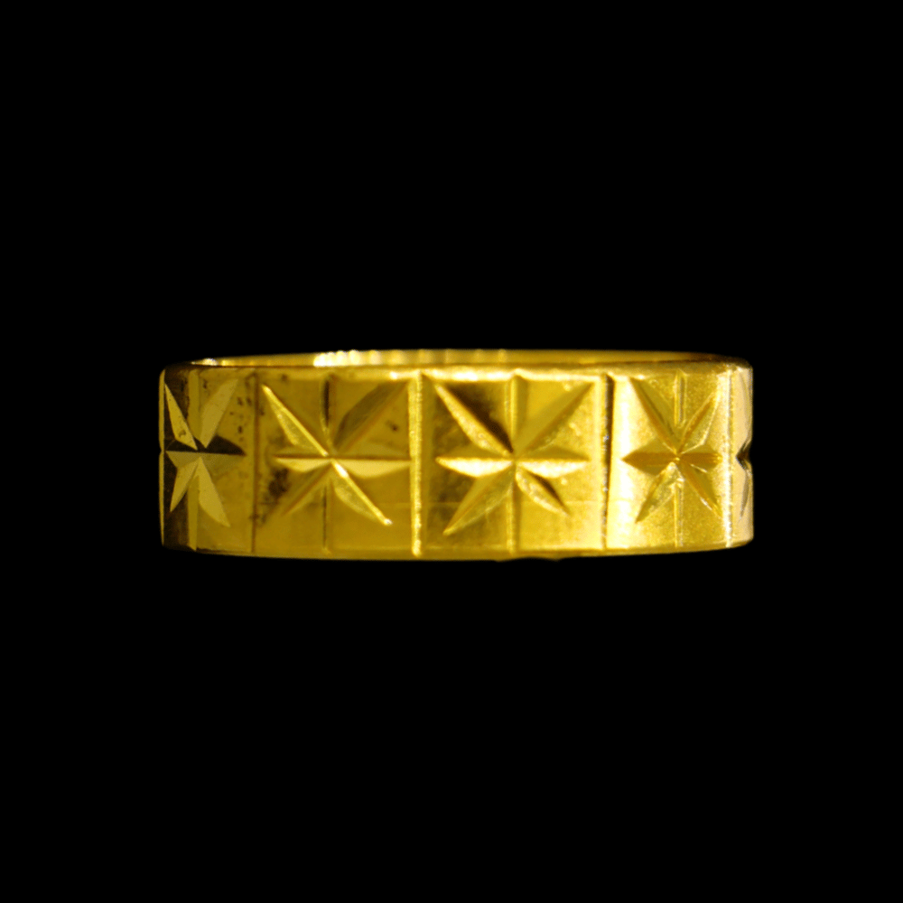 21K Gold Band 8.5