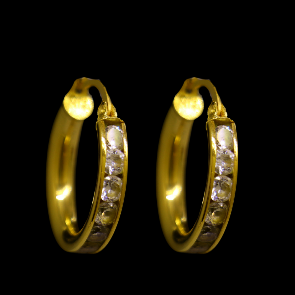 21K Gold Earrings