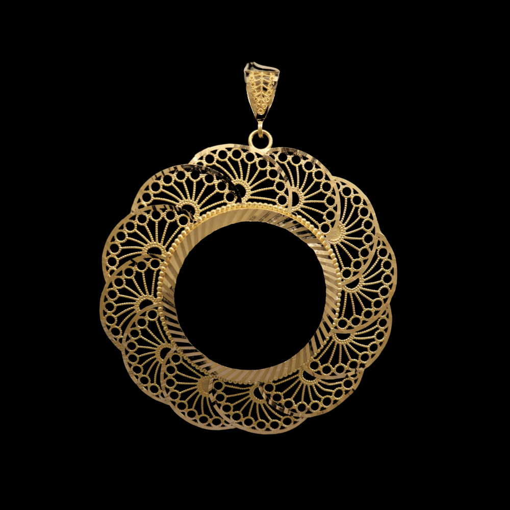 21K Gold Mokhamas Frame   