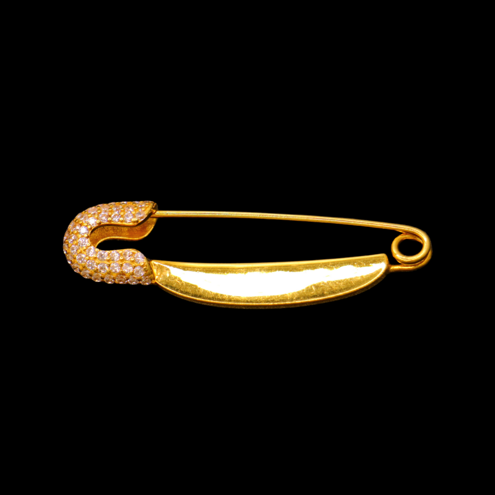21K Gold Baby Pin