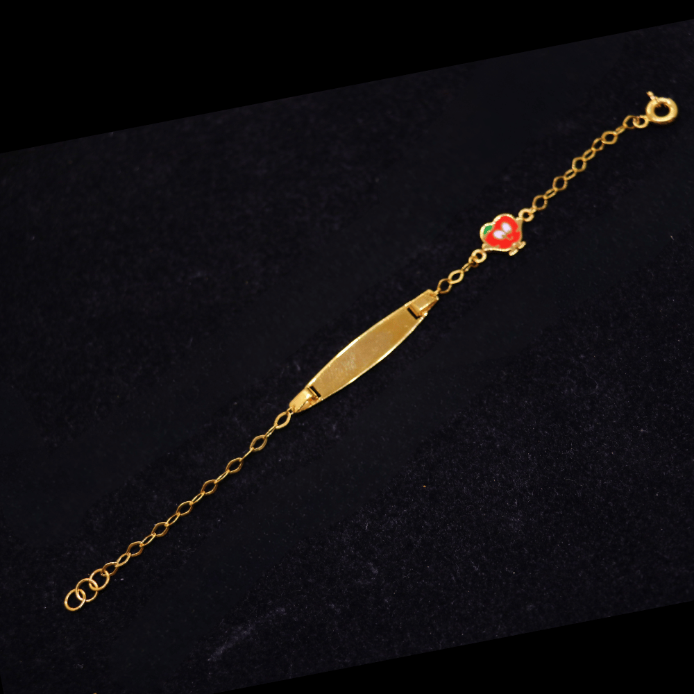 21K Gold Baby Bracelet 