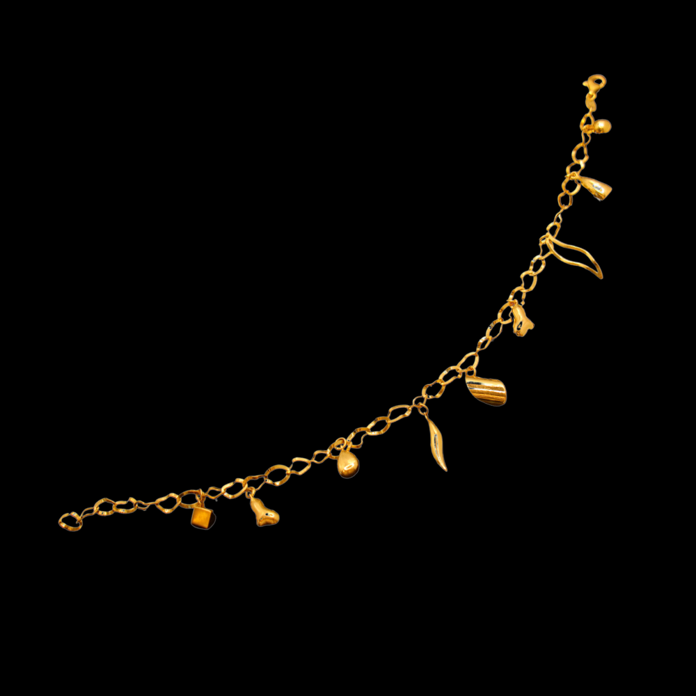21K Gold Anklet
