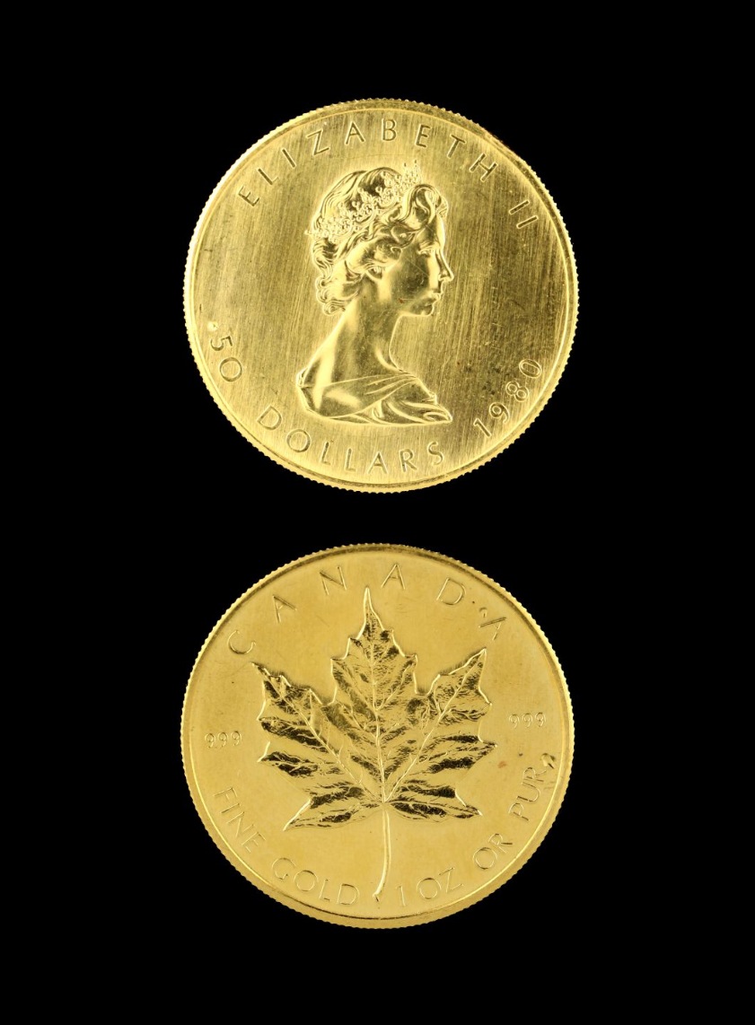 24K Maple Leaf Ounce
