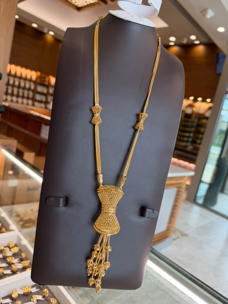 21K Gold Long Necklace - SW33366, style SW33366