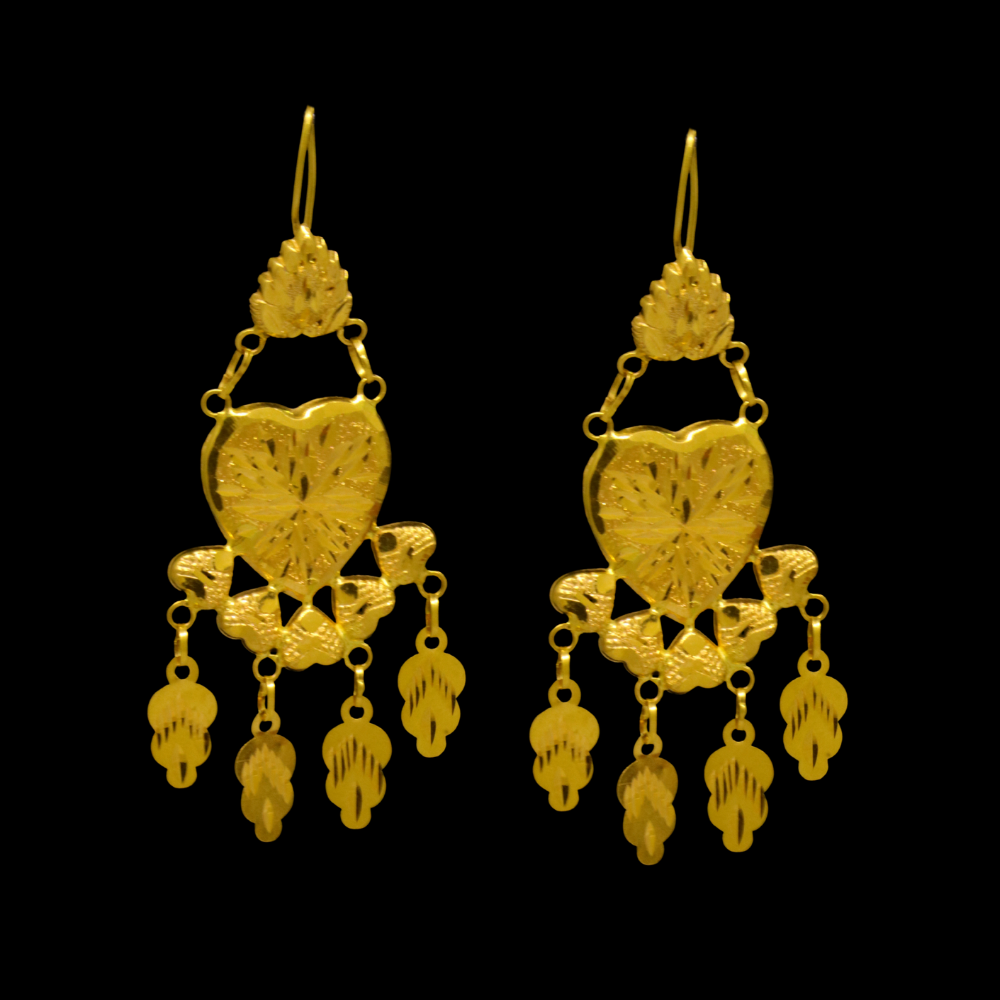 21K Gold Earrings