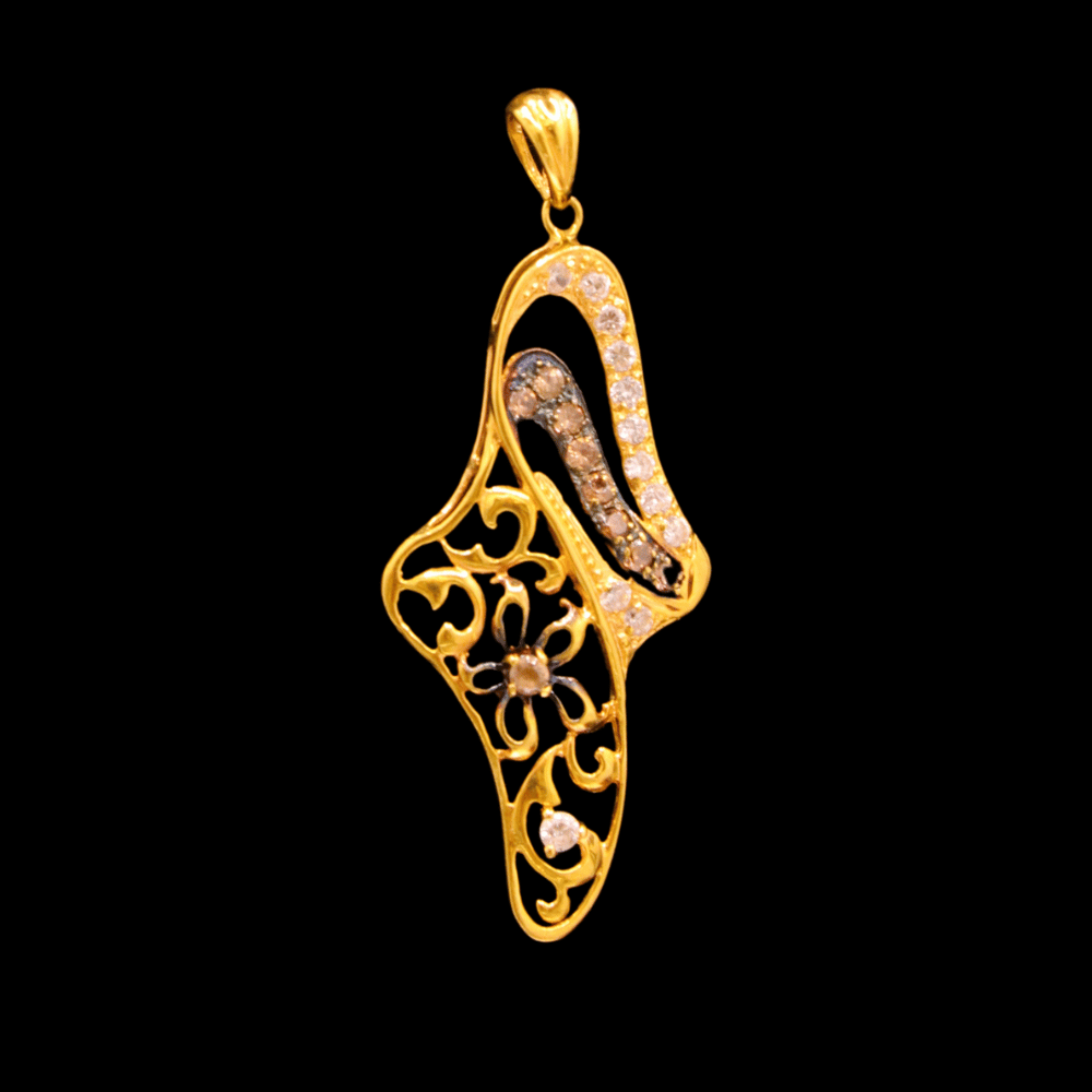 18K Gold Pendant  