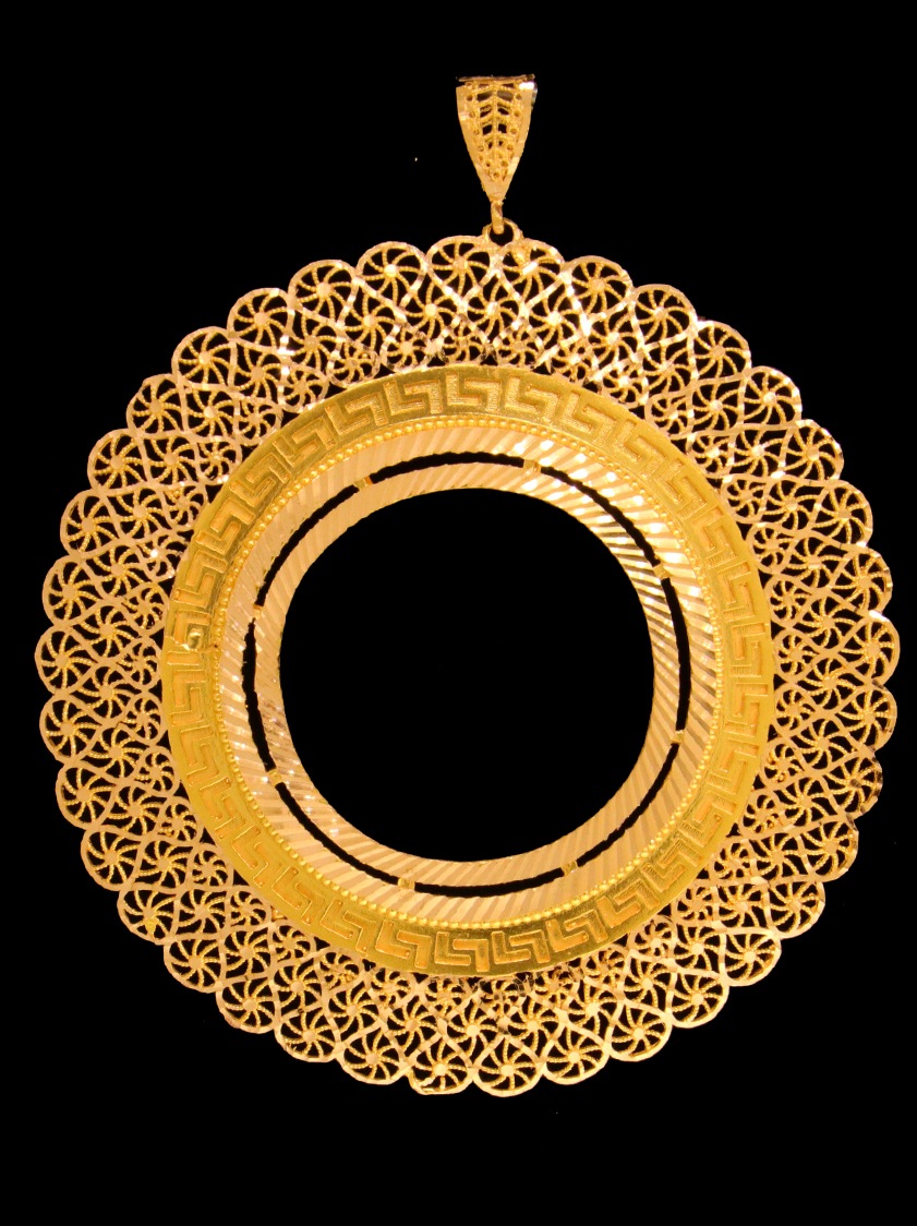 21K Gold Mokhamas Frame