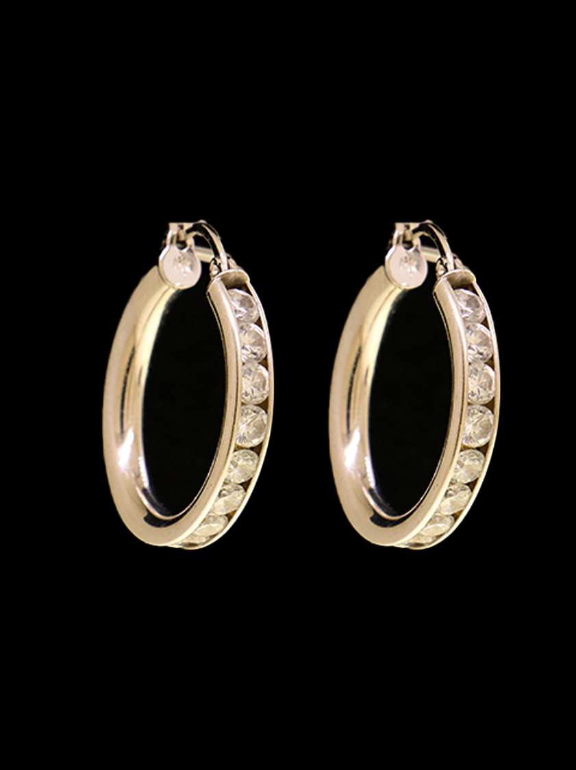 18K Gold Earrings
