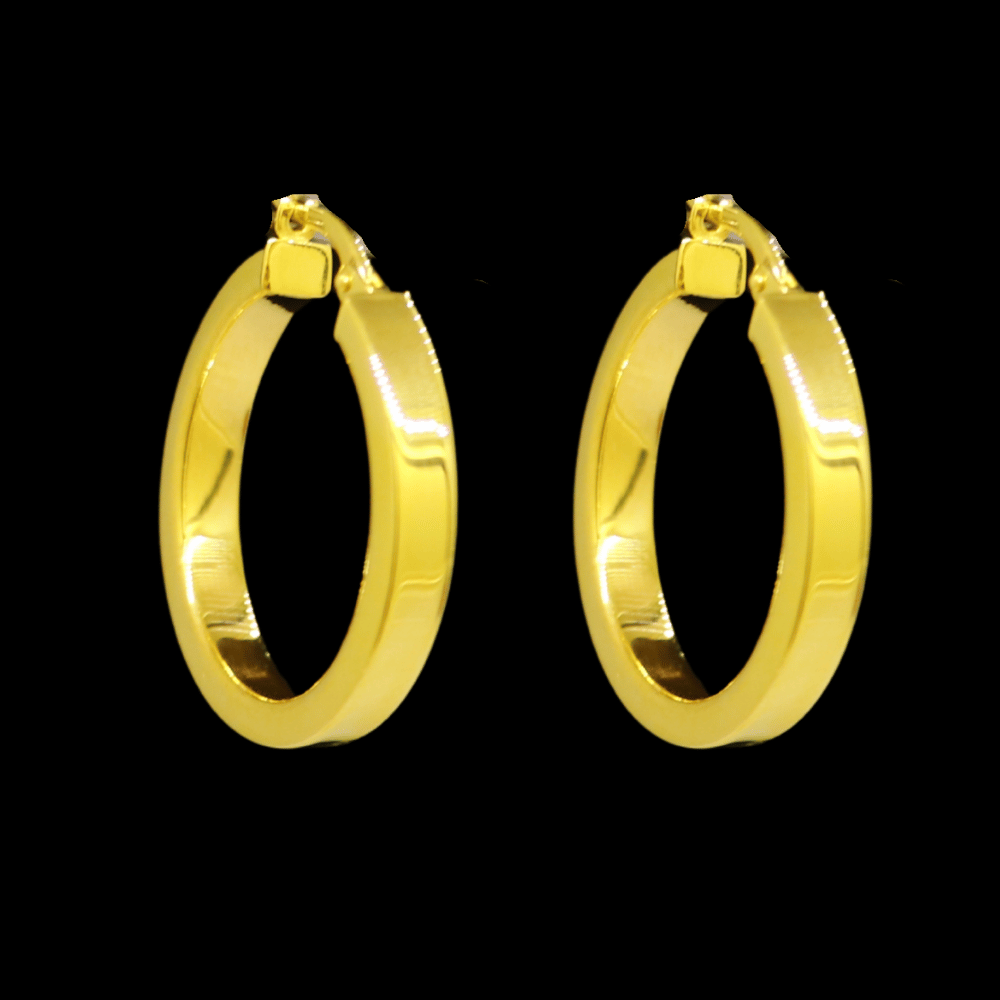 21K Gold Earrings   