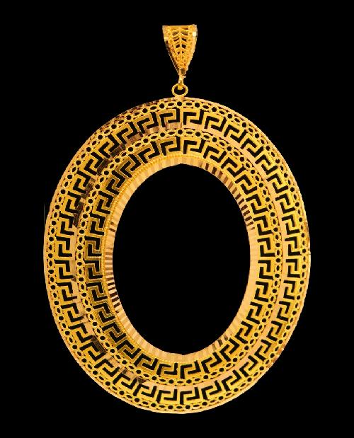 21K Gold Ounces Frame