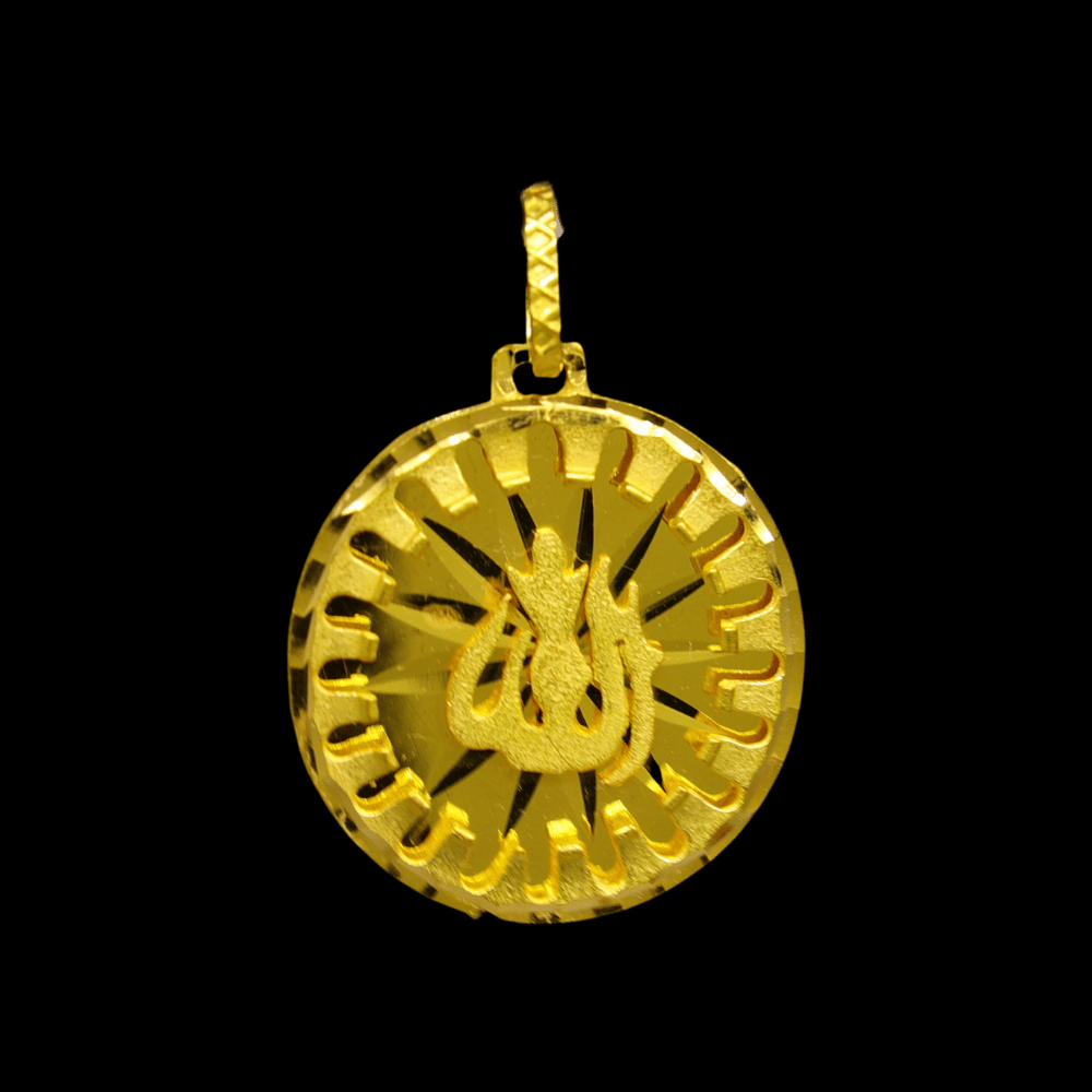 21K Gold Pendant   