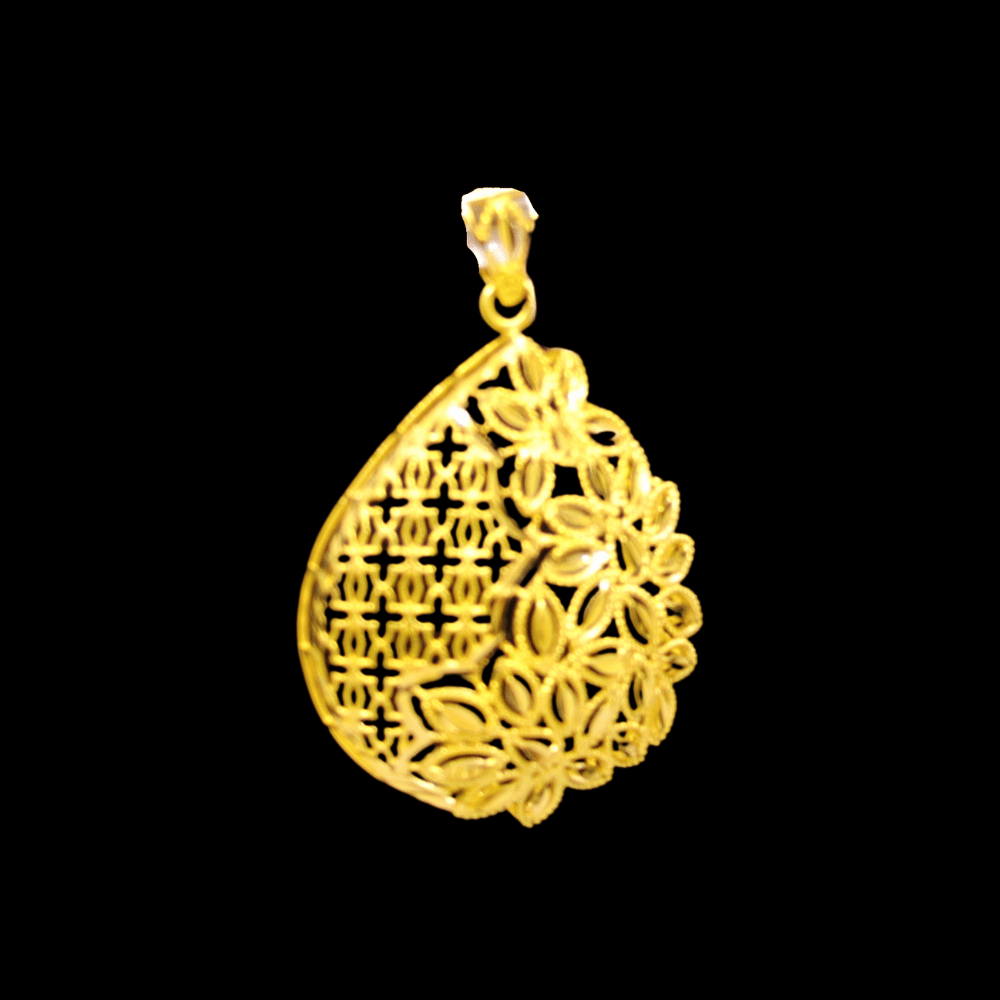 21K Gold Pendant 