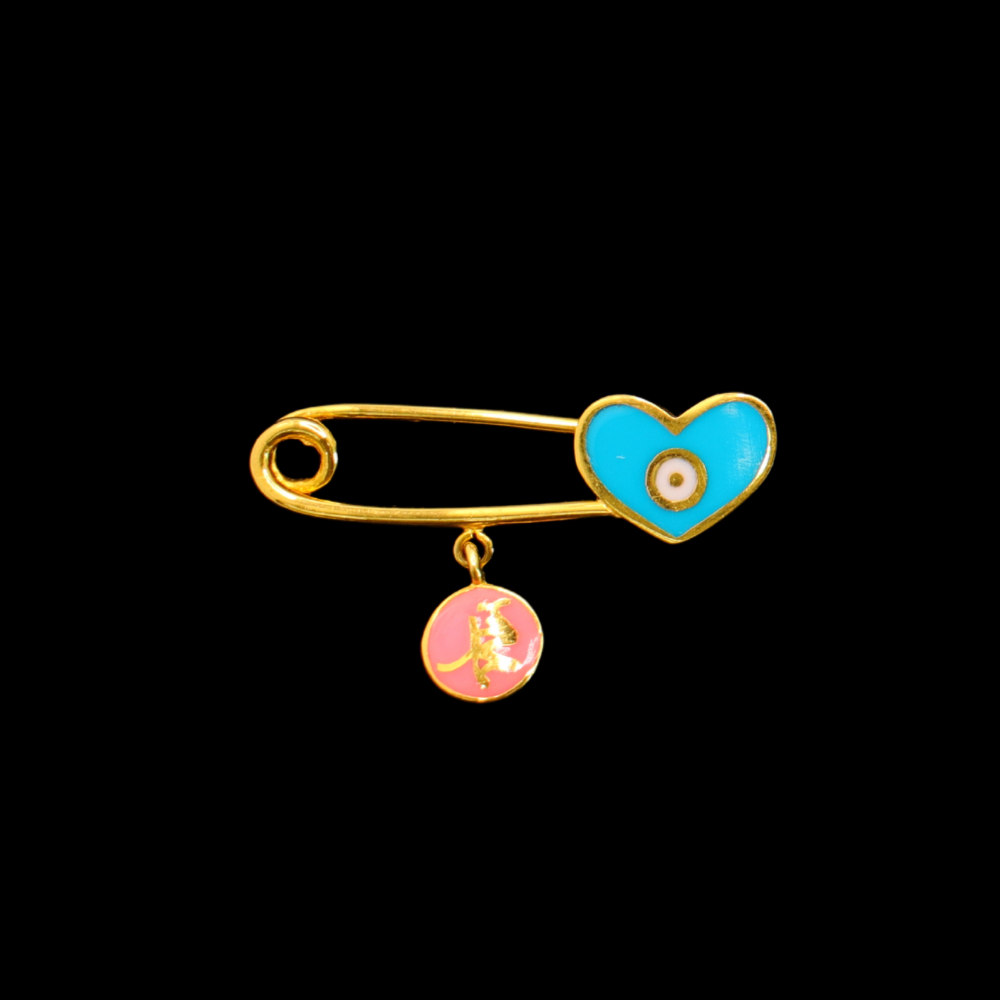 21K Gold Baby Pin